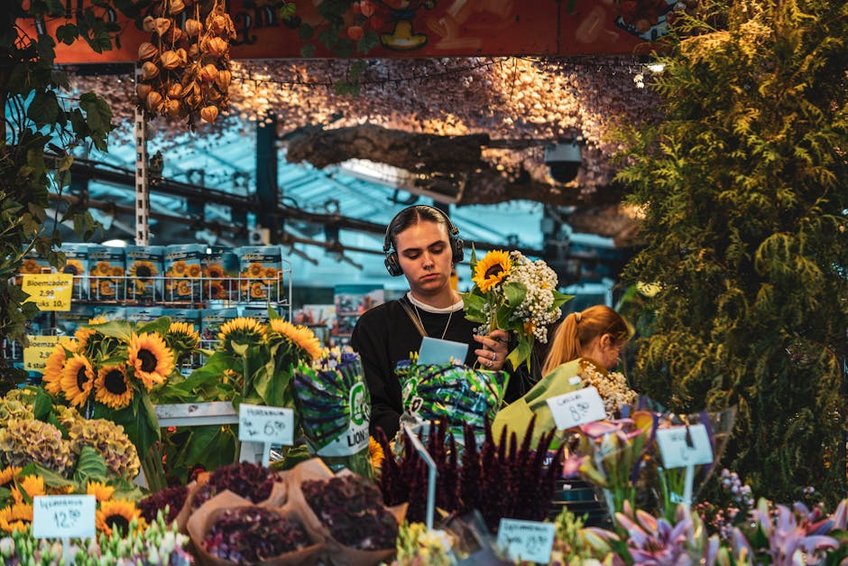 Amsterdam Flower Market