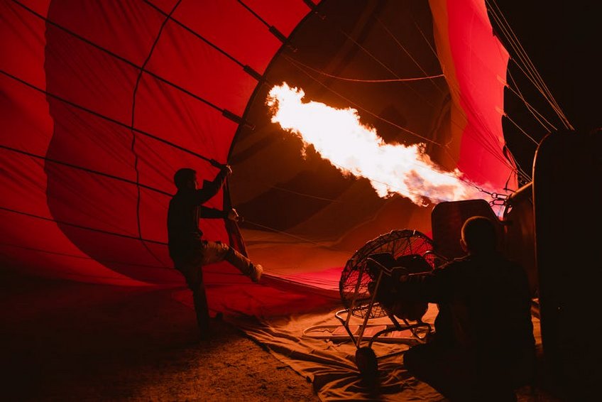 Hot Air Balloon Ride Memory in Cappadocia