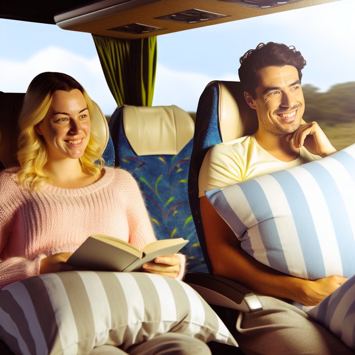 How to Be Comfortable on Long Bus Rides