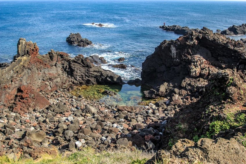 Jeju Island Volcanic Rock