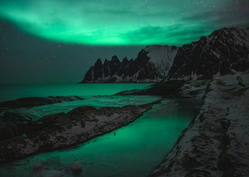 Winter Caravan Journey in Norway