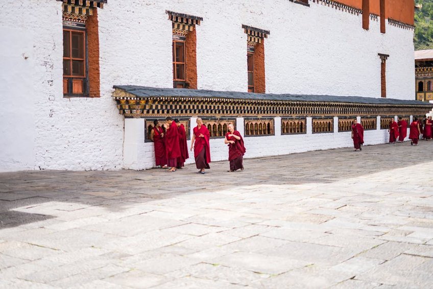 Bhutan Punakha Dzong Fortress