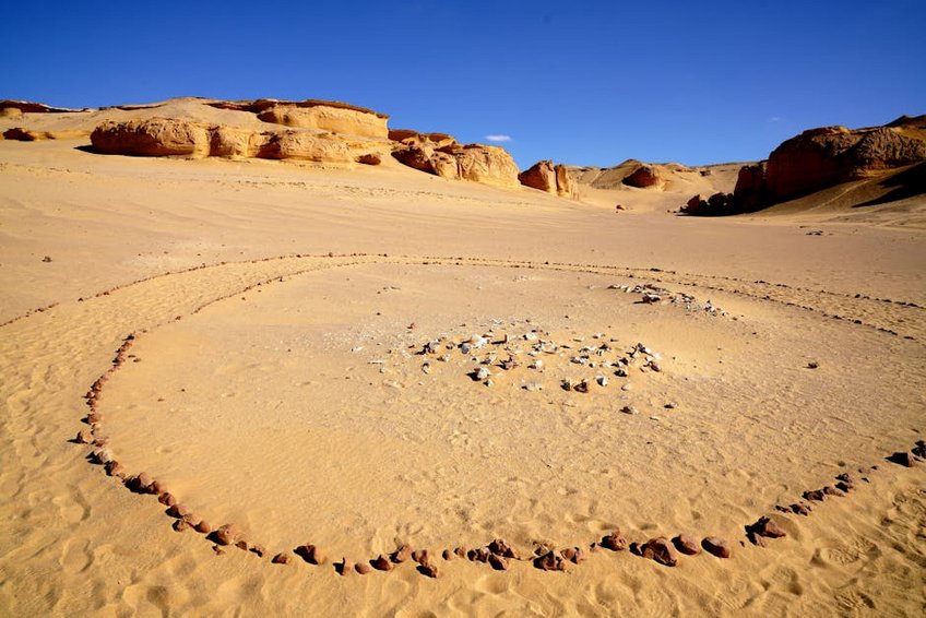 Chad Ennedi Plateau Rock Formations