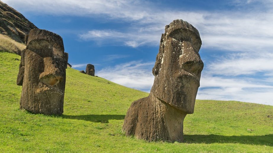 Chile Easter Island Moai Statues