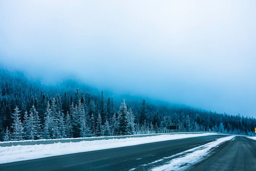 Montana Glacier National Park Winter