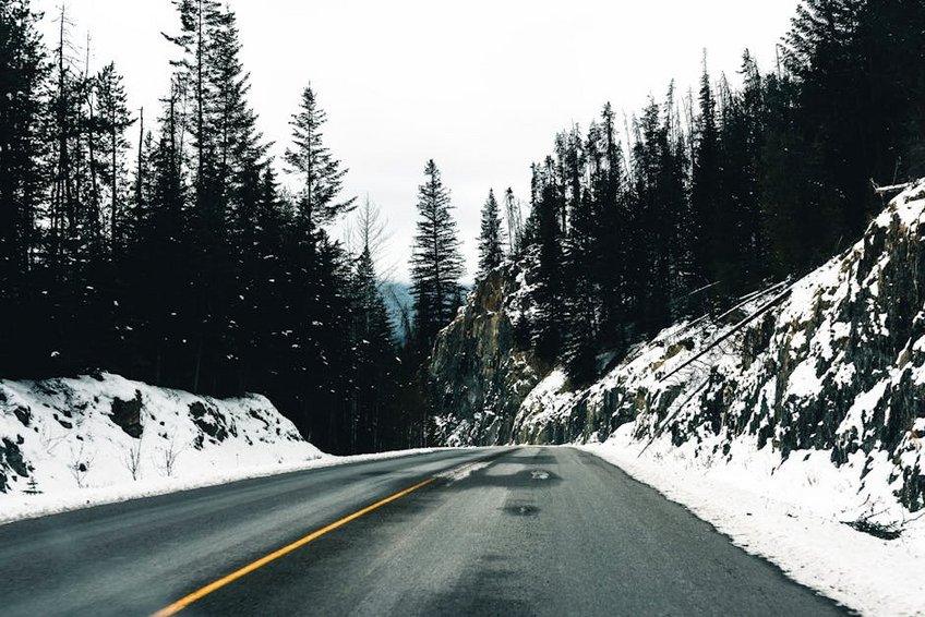 Montana Glacier National Park Winter
