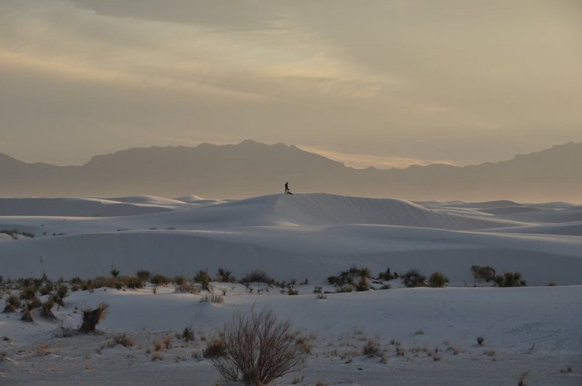 New Mexico White Sands Sunset