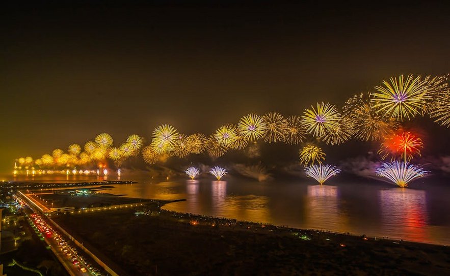 Reykjavik New Year's Eve Fireworks