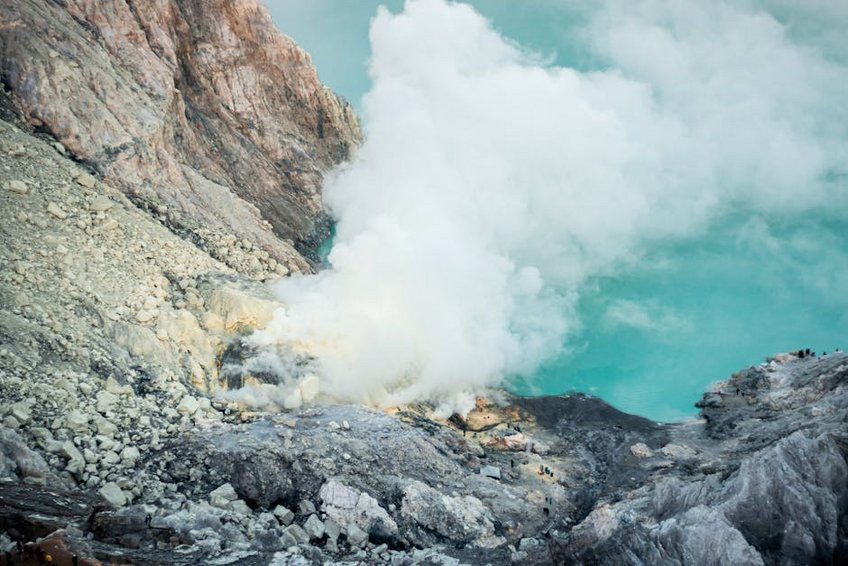 Turkmenistan Darvaza Gas Crater Fire