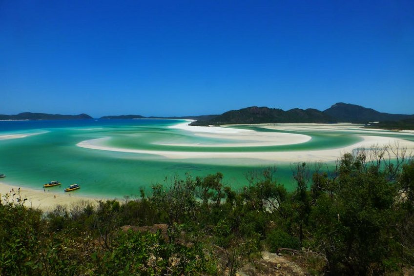 Australia Whitsunday Islands Whitehaven Beach