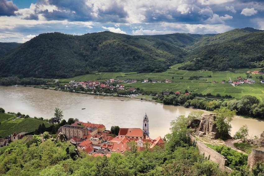Austria Wachau Valley Vineyards