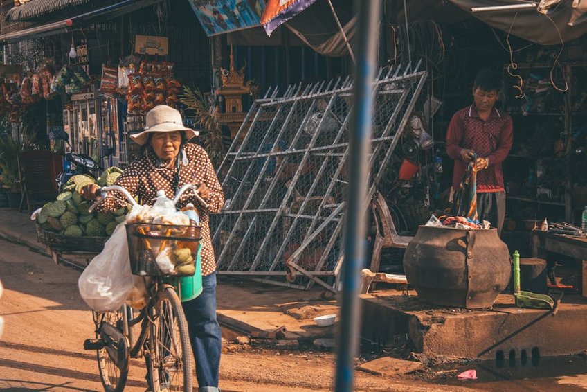 Cambodia Kep Crab Market