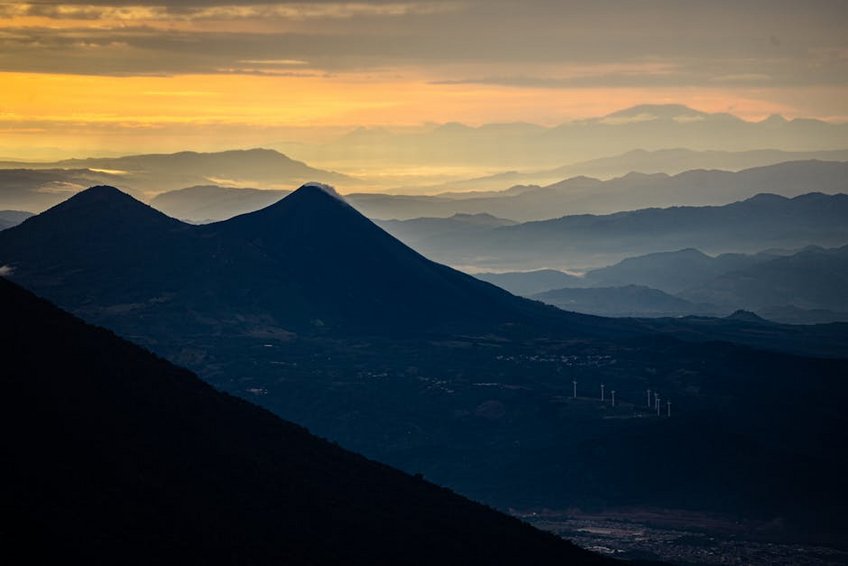 Guatemala Tikal Sunrise Temple View