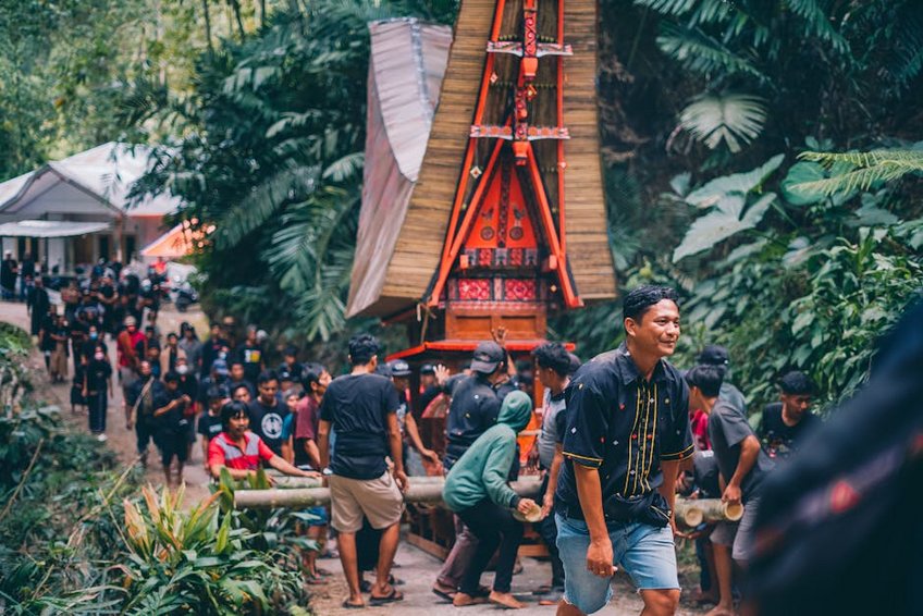 Indonesia Tana Toraja Funeral Ceremonies