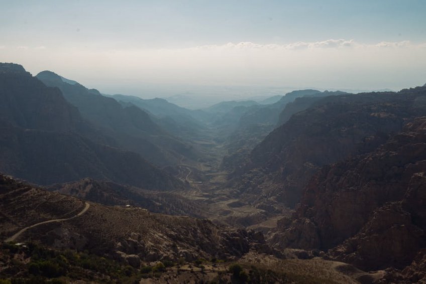 Jordan Wadi Mujib Canyon Hiking