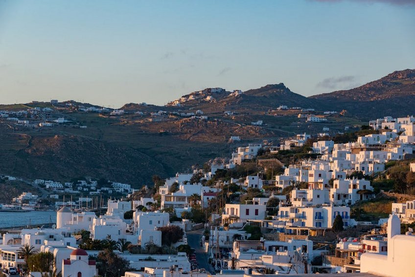 Mykonos Windmills Sunset