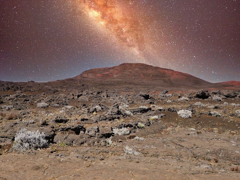 Réunion Piton de la Fournaise Volcano