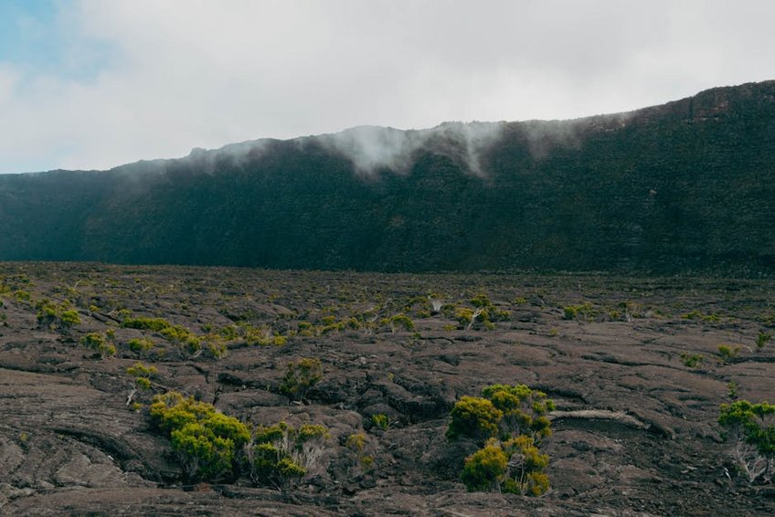 Réunion Piton de la Fournaise Volcano