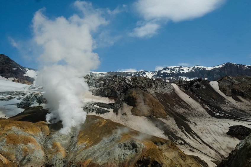 Russia Kamchatka Valley of Geysers