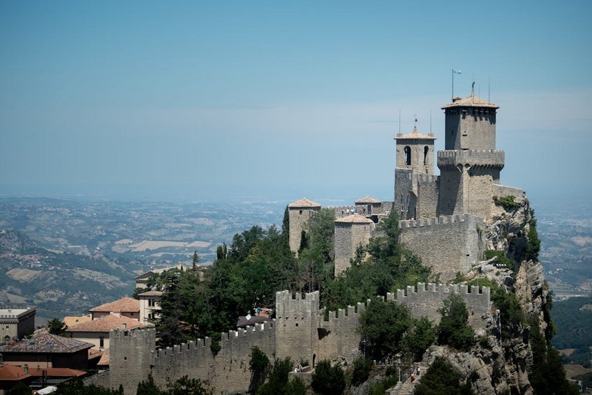 San Marino Mount Titano