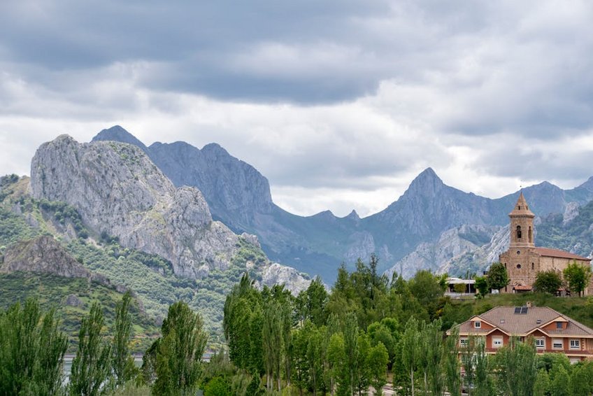 Spain Picos de Europa Mountains