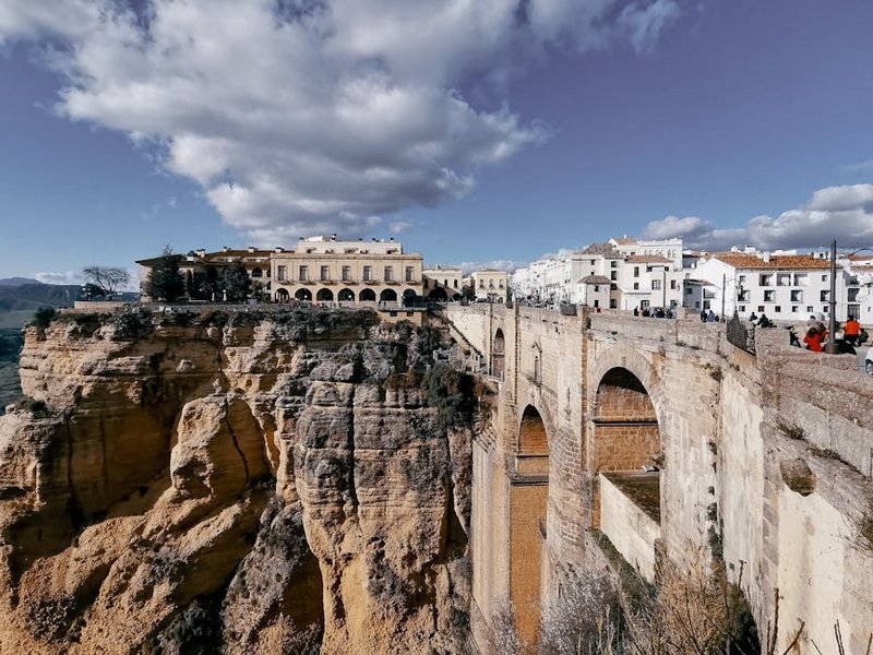 Spain Ronda Bridge Gorge