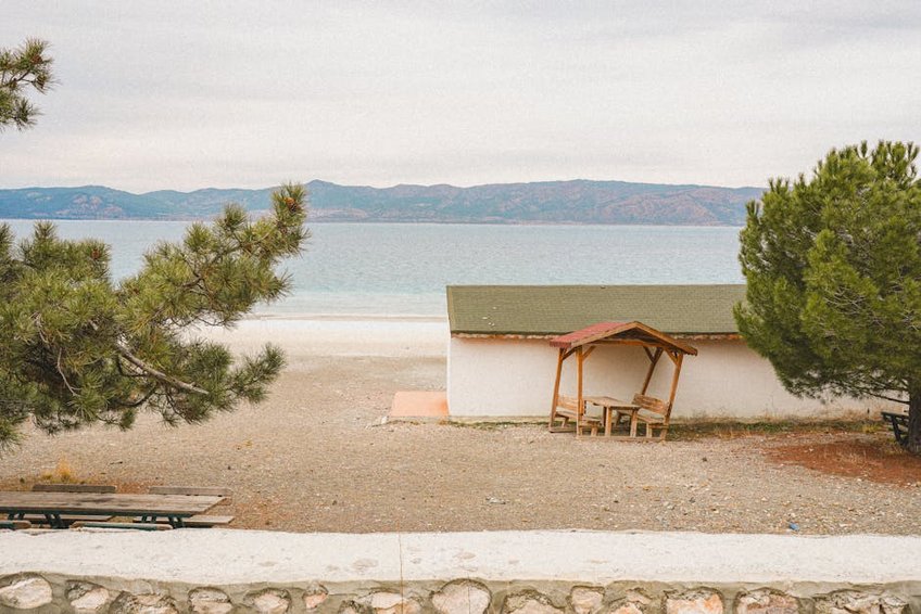 Turkey Salda Lake White Beach