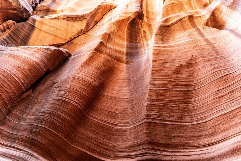 USA Antelope Canyon Light Beams