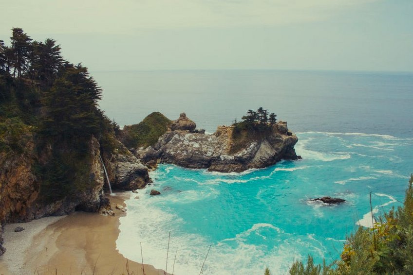 USA Big Sur McWay Falls