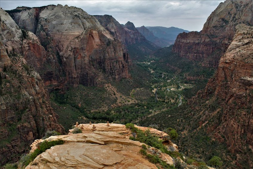 USA Zion National Park Angels Landing