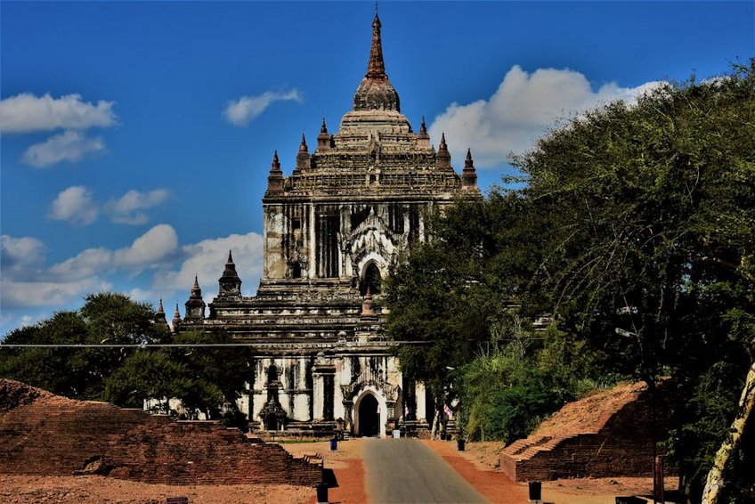 Myanmar Bagan January Temperatures