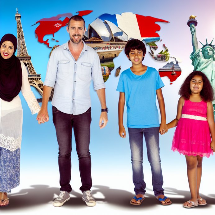 Visa-free countries for families