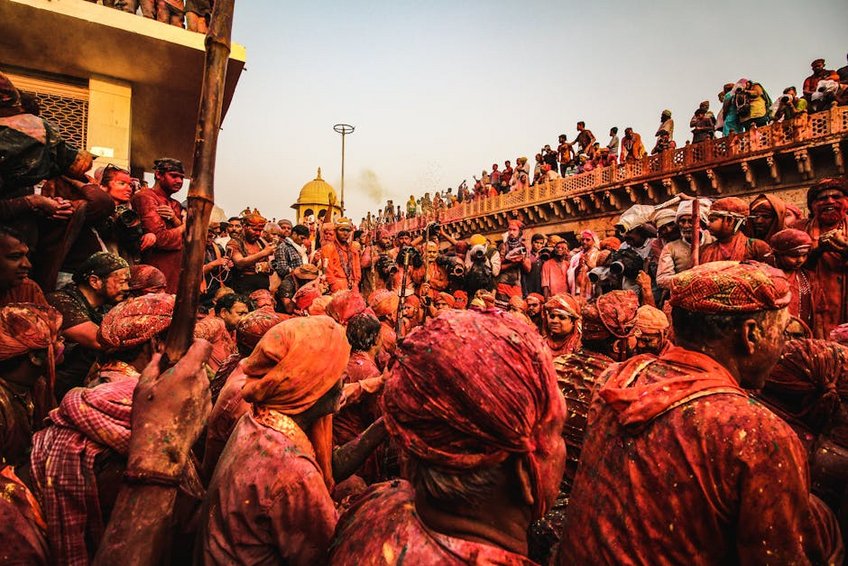 India Holi Color Festival Experience