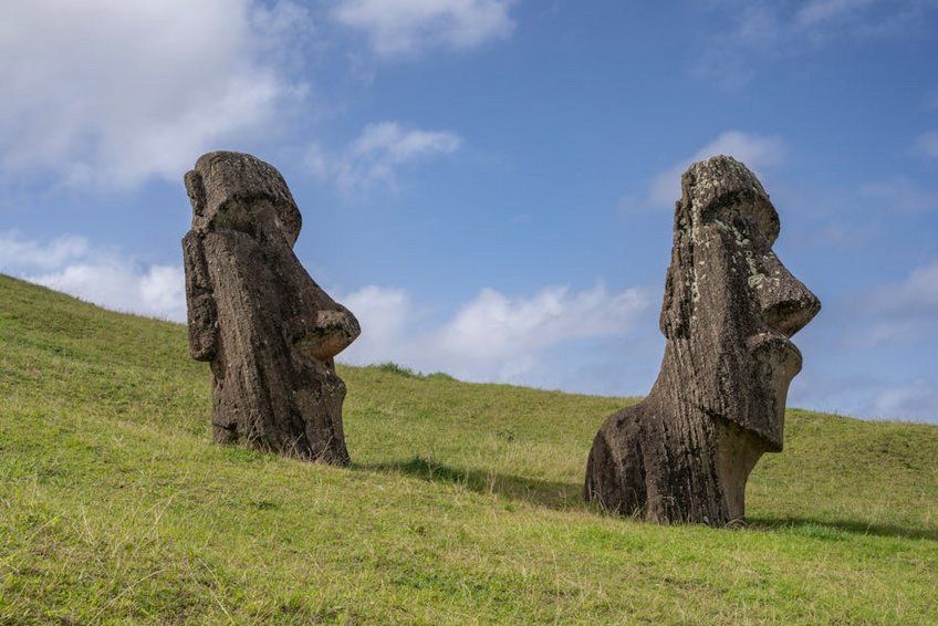 Mexico Easter Island Moai Statues