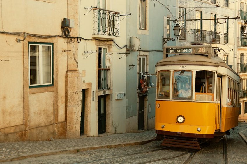 Tram Routes in Lisbon