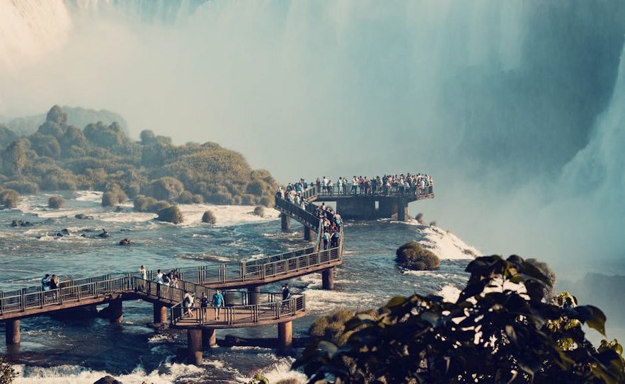 Iguazu Waterfalls in Argentina