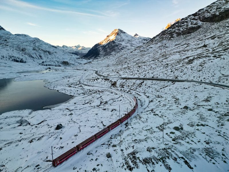 Panoramic Train Routes in Switzerland