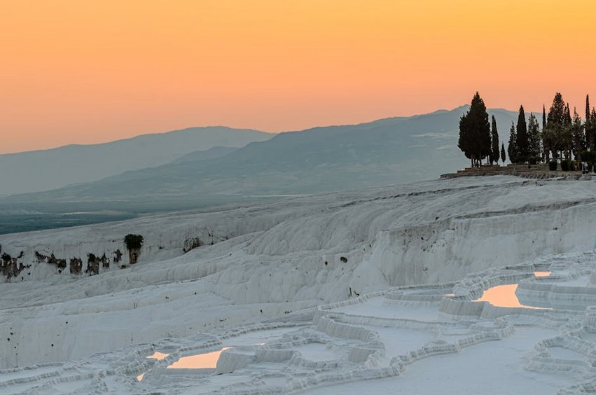 Scenic View Terraces in Turkey