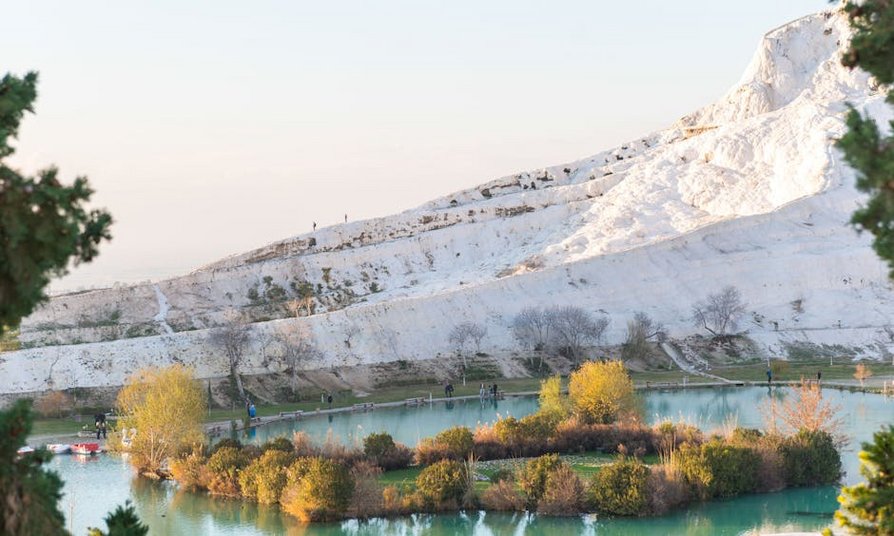 Scenic View Terraces in Turkey