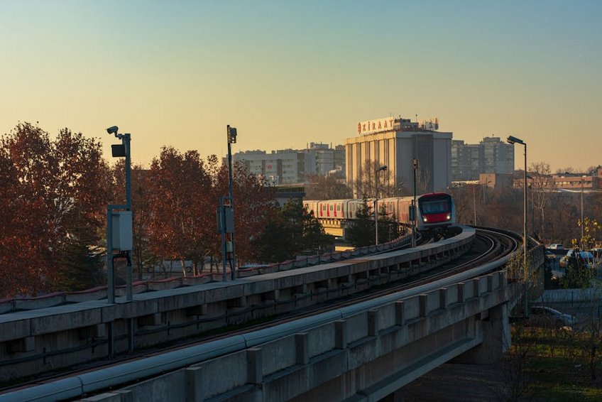 Train Travel Routes Across Anatolia